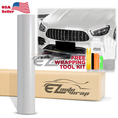 Gloss Diamond Glitter Pearl White Sparkle Metallic Vinyl Wrap Sticker Decal Film