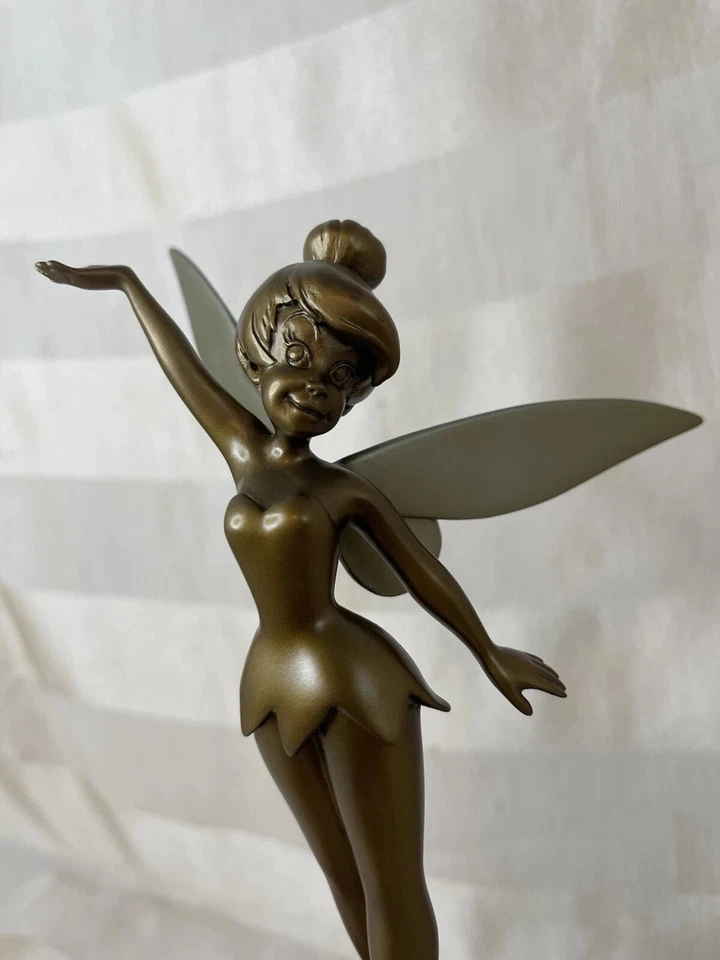 RARA Estatua Campanilla Premio 25 Aniversario Miembro ELENCO Walt Disney World Foto 2 de 4