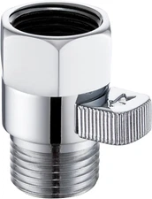 Shower Head Shut Off Valve, Angle Simple Brass Water Flow Control Valve, Water V