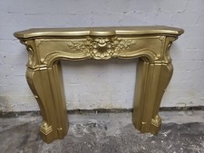 Okładzina kominkowa Obramowanie kominka "Barok" Kominek Szerokość 140cm Kolor Złoty