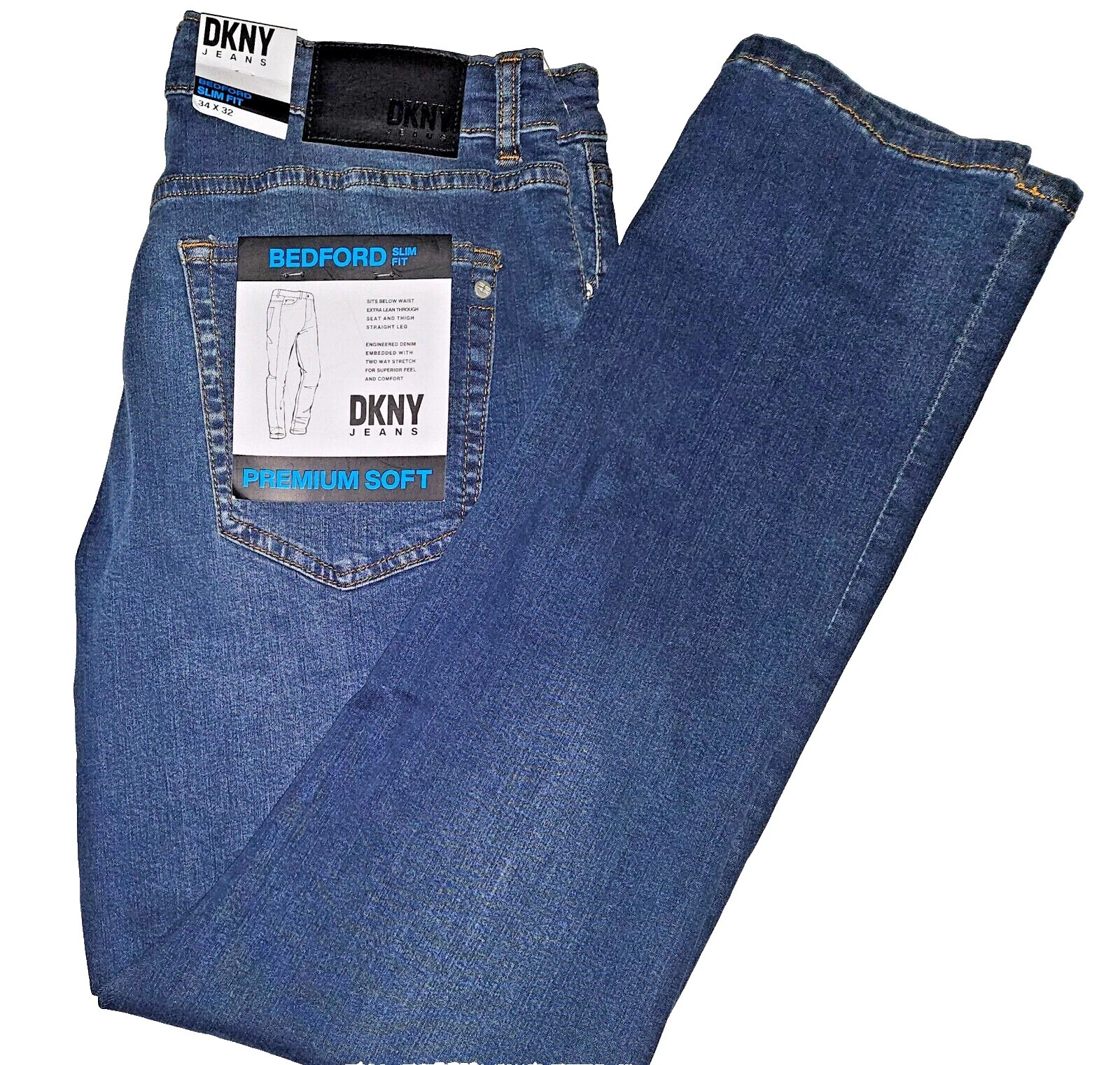 DKNY Regular 34 Size Jeans for Men