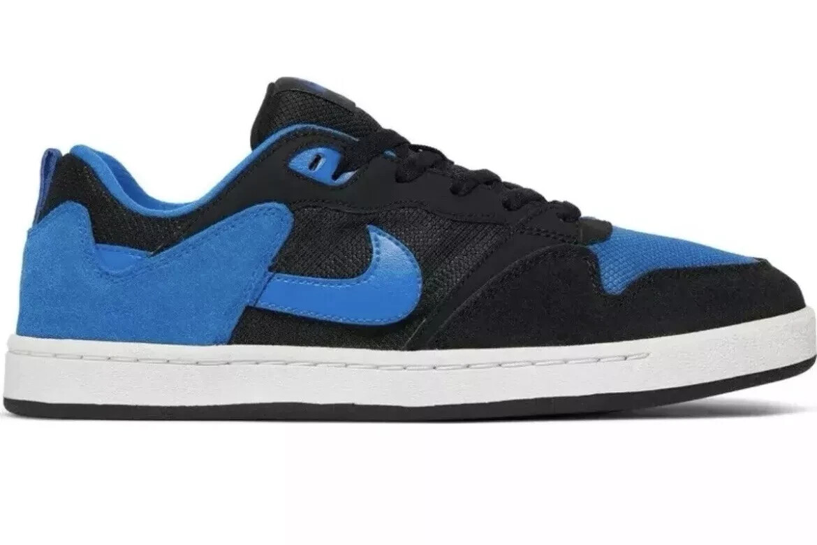 Мужские кроссовки для скейтбординга Nike SB Alleyoop, цвет черный/синий, CJ0882-004