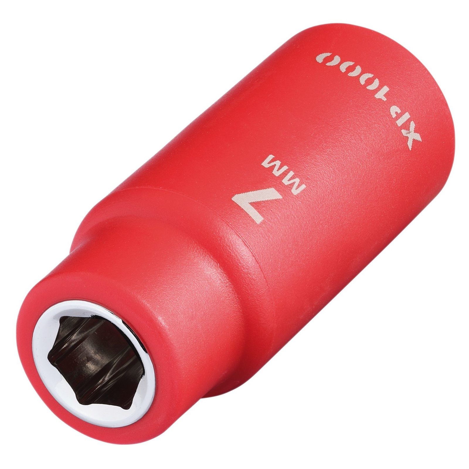 Draper XP1000 VDE Socket, 1/4"" Sq. Dr., 7mm
