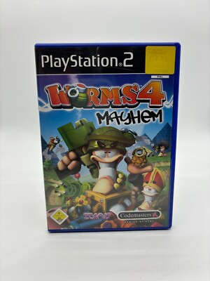 Sony PS2 Playstation 2 Worms 4 Mayhem in OVP