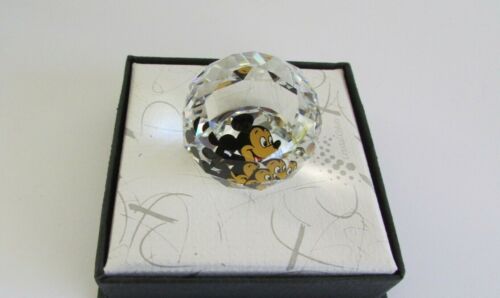 SWAROVSKI CRYSTAL PAPERWEIGHT SMALL DISNEY'S MICKEY MOUSE - Afbeelding 1 van 1