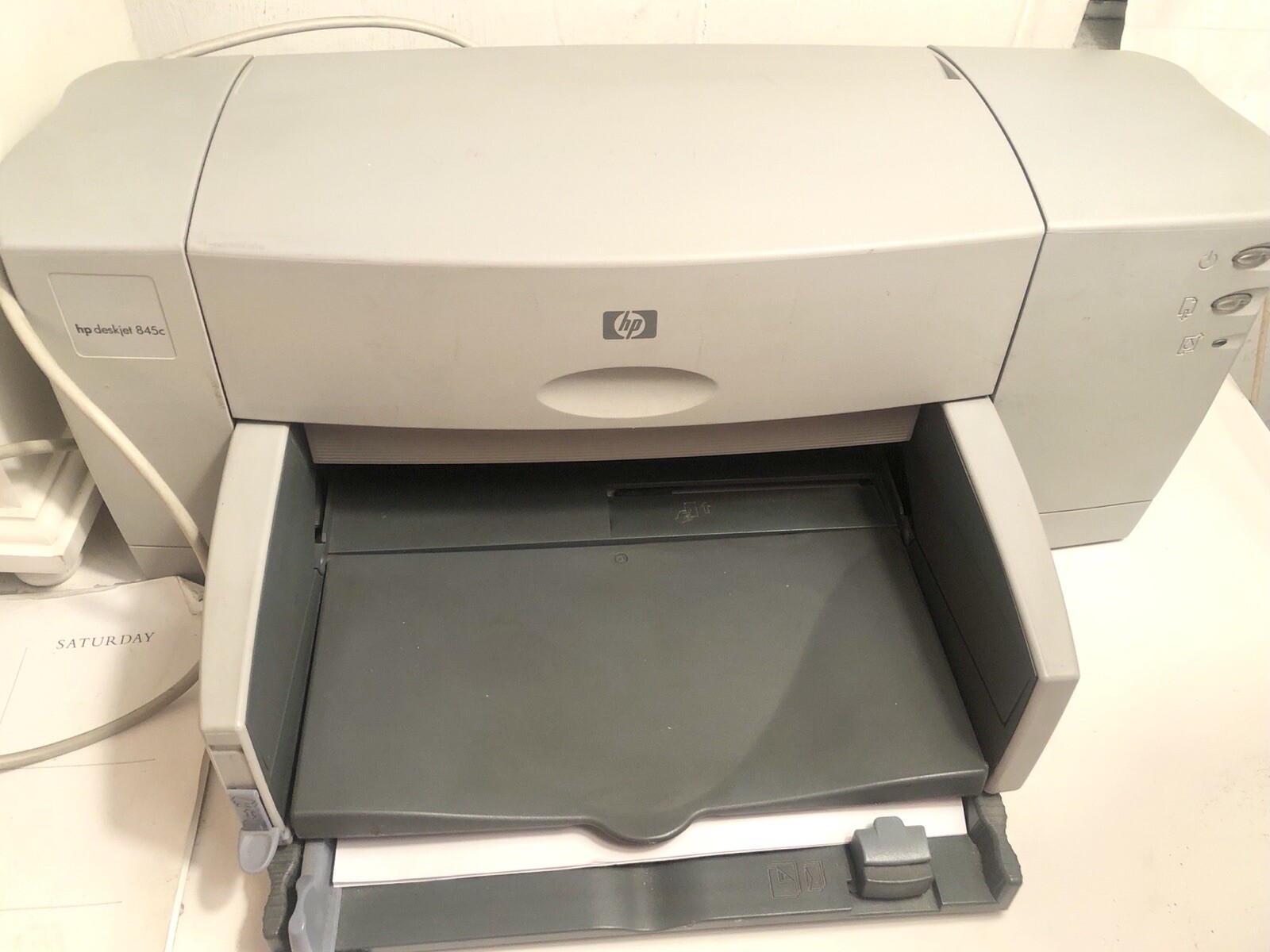 HP Hewitt Packard Deskjet 845c Printer Black & White & Color Working