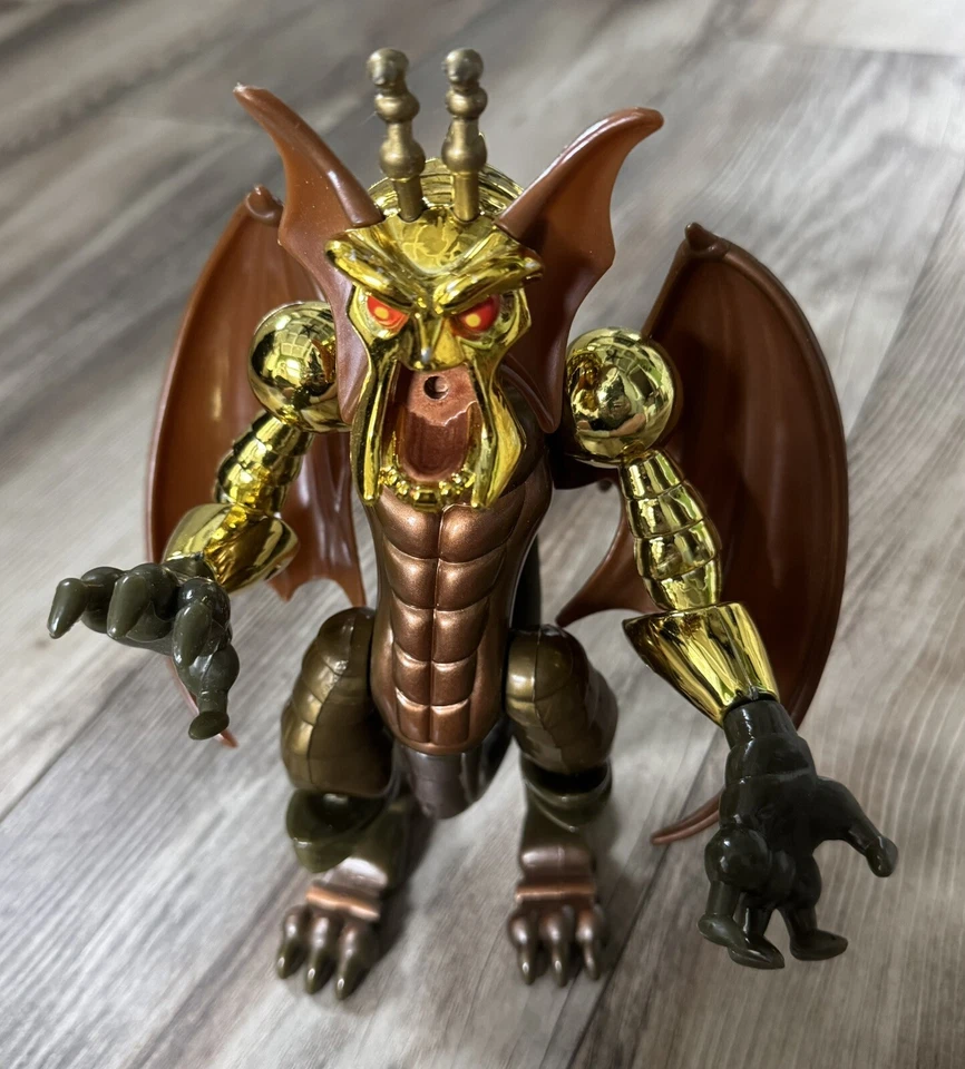 ¡VINTAGE! Iron Man Aureus The Gold Dragon 1995 Marvel Comics Toy Biz con caja - ¡Usado en excelente estado! Foto 2 de 4