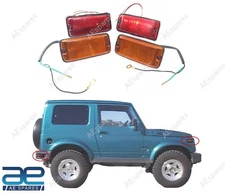 Front & Rear Side Marker Light Set LH RH For Suzuki Samurai SJ413 SJ410 ECs