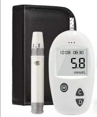  Safe-Accu Blutzuckermessgerät Blutzuckermessgerät Kit Diabetiker Blutzuckermessgerät mmol/L.