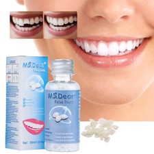 Tooth Repair Granules Temporary Kit Fitting Beads Reusable Moldable False Teeth~