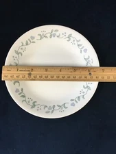 Set of 6 Corelle Corning COUNTRY COTTAGE Ivy Blue Hearts Bread Dessert Plates