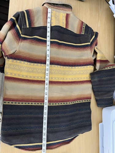 $595 RRL Ralph Lauren Small Matlock Over Shirt Polo Work Southwestern XS Desert - Picture 13 of 13