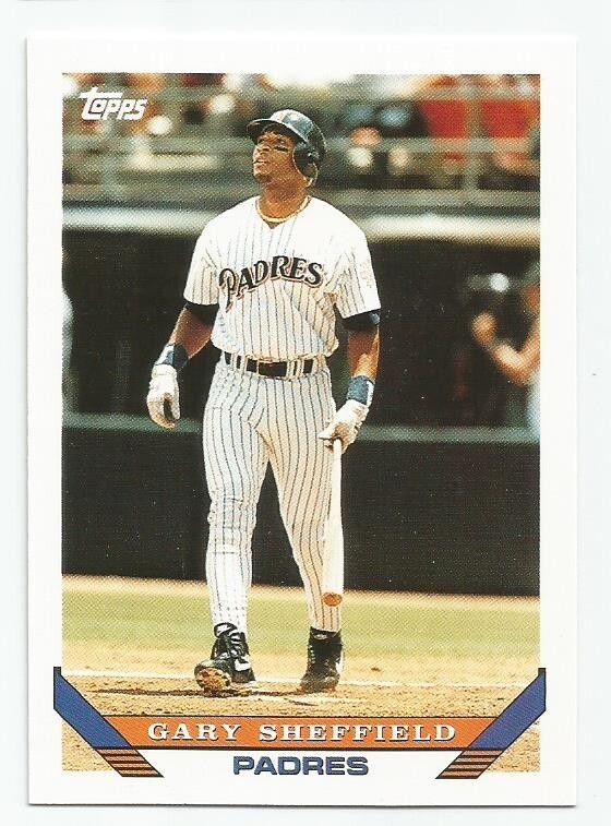 GARY SHEFFIELD 1993 TOPPS CARD NM-MT+/NM-MT CONDITION