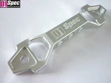 Heavy Duty Aluminum Alloy Battery Tie Down Bracket/Holder - Silver