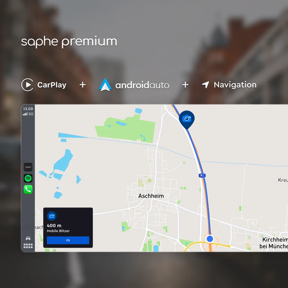 Saphe Drive Pro + Gratis Halterung + Inklusive gratis 12 Monats ABO - Bild 3 von 4