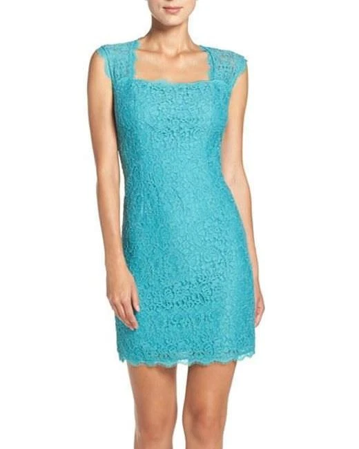 Adrianna papell turquoise clearance dress