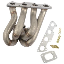 Turbo Manifold w/ Gasket Kit for HP-Series Civic B16 B18 Top Mount Equal Length