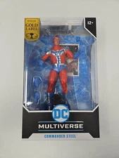 McFarlane Toys JSA Commander Steel DC Multiverse Gold Label Figure