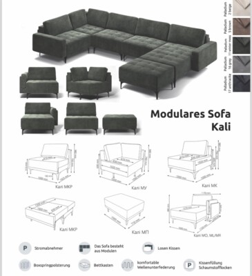 Modulares Luxussofa