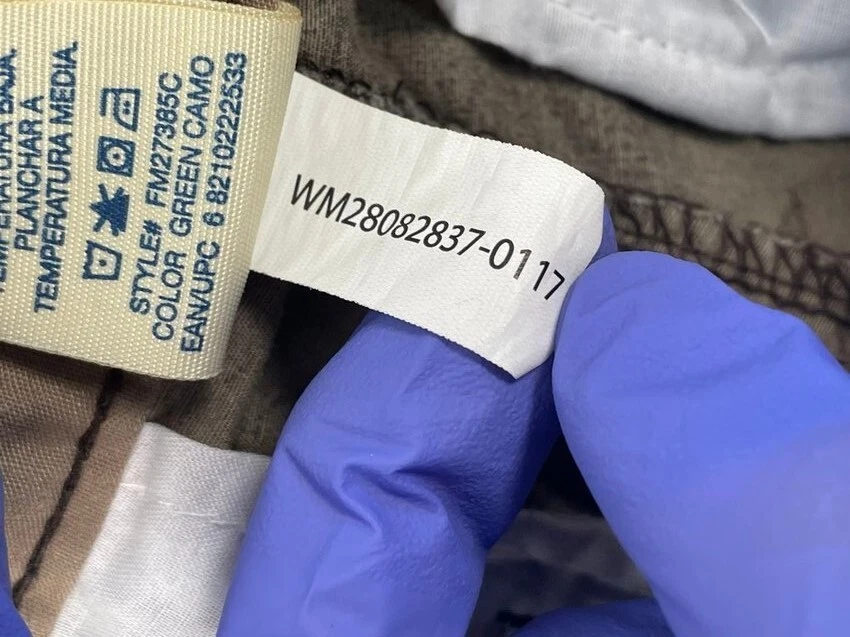 Pantalones cortos cargo Faded Glory para hombre verde camuflaje talla 30 Foto 4 de 4