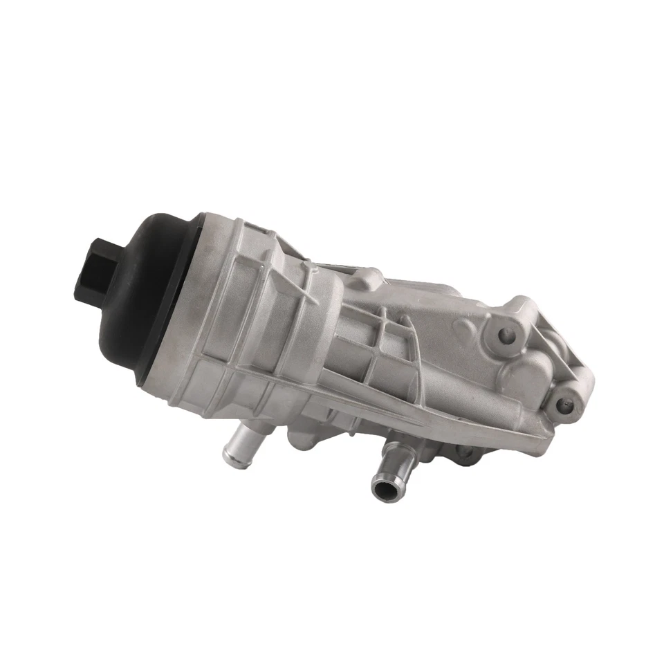 Carcasa de filtro de aceite de motor de aluminio apta para Mercedes Benz A200 CLA200 1.6T/2.0T Foto 3 de 4