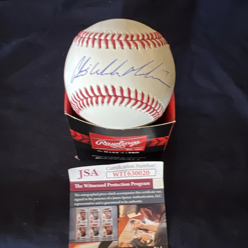 Austin Meadows Tampa Bay Rays Autografiado Grandes Ligas de Béisbol con JSA Foto 2 de 3