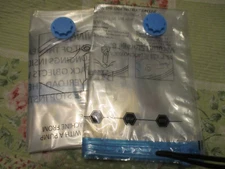 2 Bagall Space Saver Vacuum Seal Storage Bag 15.7 x 23.6 & 31 x 39     FREE SHIP