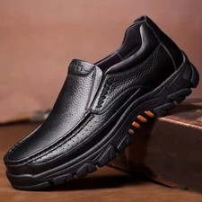 Mens Dress Shoes Durable Non-slip Oxford Shoes Formal Wedding Business Size 9 US