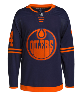adidas Men's NHL Edmonton Oilers Ethan Bear Authentic Third