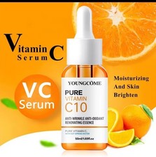 VITAMIN C FACIAL ESSENCE CONTAINS HYALURONIC ACID DARK SPOT REMOVER MOISTURIZING