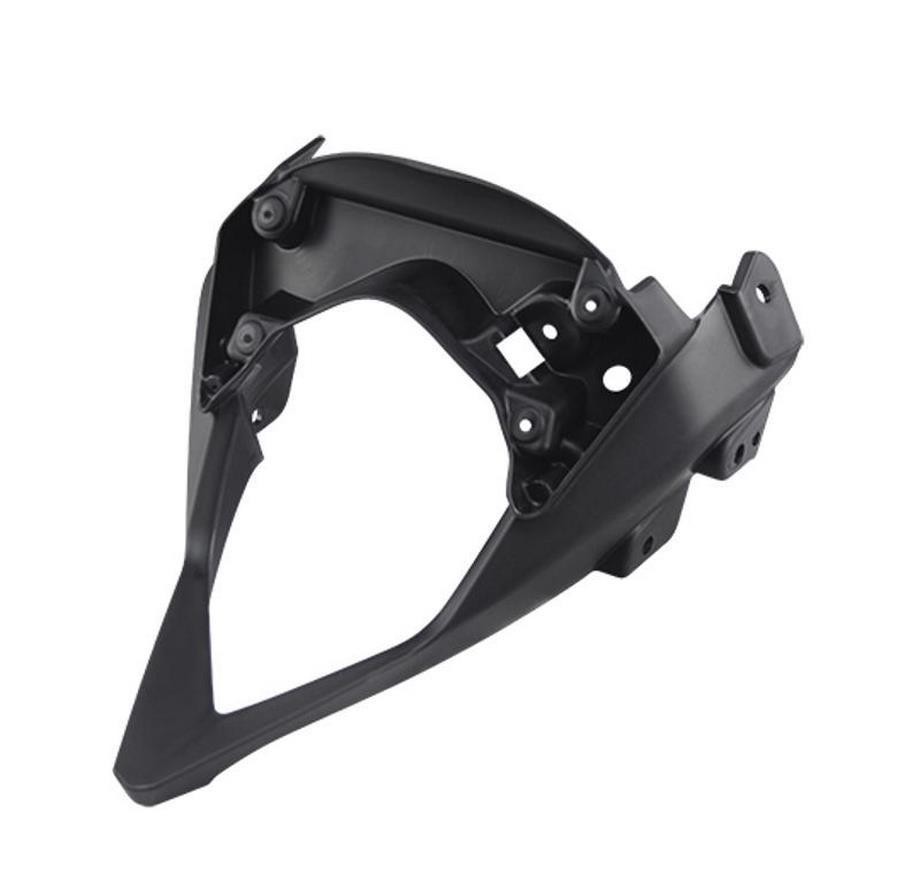 Entourage optique moto Derbi Senda contre les vibrations du phare avant noir
