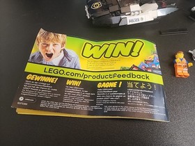 Preowned LEGO 70802 LEGO MOVIE BAD COPS PURSUIT - Box/Instr - 96% Complete