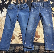 2 Pairs Of Pants Skinny Girls Size 4-5 Wondernation