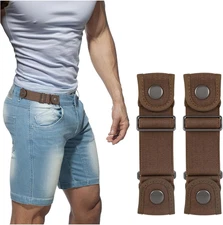 Cinturones Sin Hebilla Para Hombres Y Mujeres Cintur�N Lateral El�Stico