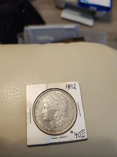 1892 p morgan silver dollar bu