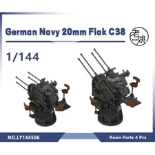 MRY-SFW LY506 1:144  Model Upgrade Parts German Navy 20mm Flak C38