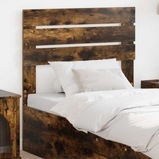 Modern Wooden Single Size 90cm Slatted Headboard Wood Bed Headboards Support