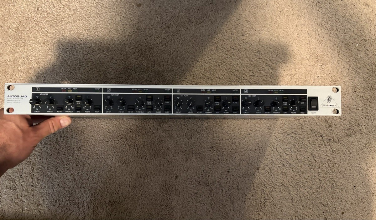 Buy Behringer XR4400 Multigate Pro 4 Channel Expander Gate online