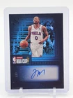 TYRESE MAXEY 2024-25 PANINI SILHOUETTE NBA CUP FOTL RED AUTO /7 Q5508