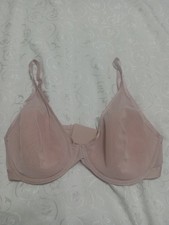 Soma Lightest Lift Perfect Mesh Plunge Bra in tan nude 36DD