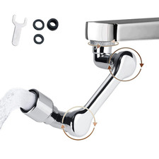 1080 Universal Rotation Faucet Extender Dual Mode Sprayer Head Kitchen Robot Ar