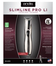 Andis Slimline Pro Li T-Blade Cordless Trimmer - Silver (32400)