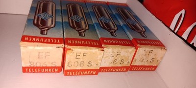 EF806S best EF86 Telefunken für Neumann U67 neue NOS Röhre 1 orignal West G