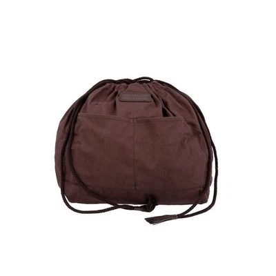 Dragon Diffusion Drawstring Inner Bag Small Pouch in Dark Brown 154656000 [P] - Photo 1/4