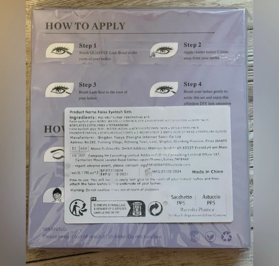 NWT NEW SHEIN Lash Extension Kit Lash - Image 4 of 4