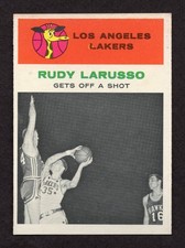 1961-62 Fleer Basketball #57 Rudy Larusso
