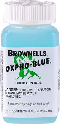 Cold Gun Blue Liquid 4oz Metal Finish Restorer No After Rust Solution