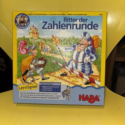 HABA Ritter der Zahlenrunde Lernspiel für Kinder 6+ Jahren