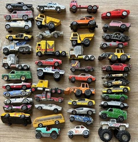 Vintage Hot Wheels/Matchbox + Others Lot Of 47 (70s & 80s Trucks & Cars)
