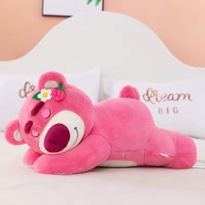 Lotso Plush Strawberry Bear Pillow Cute Stuffed Toy Gift